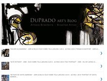 Tablet Screenshot of dupradoart.blogspot.com