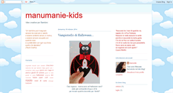Desktop Screenshot of manumanie-kids.blogspot.com