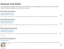 Tablet Screenshot of nationalclubgolfer.blogspot.com