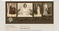 Desktop Screenshot of forgottenoldphotos.blogspot.com