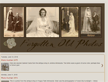 Tablet Screenshot of forgottenoldphotos.blogspot.com