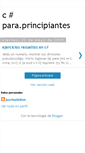 Mobile Screenshot of c-sharparaprincipiantes.blogspot.com