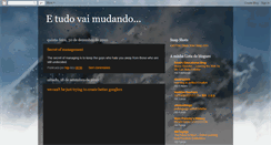 Desktop Screenshot of etudovaimudando.blogspot.com