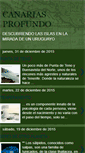 Mobile Screenshot of canariasprofundo.blogspot.com