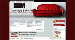 Desktop Screenshot of indonesiasexyartist.blogspot.com