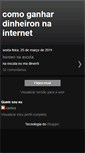 Mobile Screenshot of dinheiro-na-internet.blogspot.com