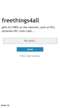 Mobile Screenshot of freethings4all.blogspot.com