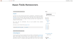 Desktop Screenshot of masonfields.blogspot.com