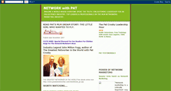 Desktop Screenshot of networkwithpat.blogspot.com