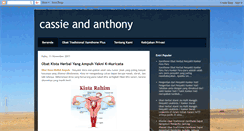 Desktop Screenshot of cassieandanthony.blogspot.com