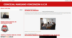 Desktop Screenshot of marianovincenzini.blogspot.com
