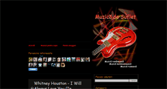 Desktop Screenshot of muzica-suflet.blogspot.com