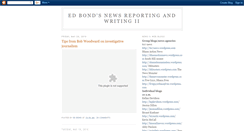 Desktop Screenshot of edbondreporter2.blogspot.com