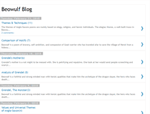 Tablet Screenshot of beowulfblog20-10.blogspot.com