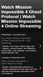 Mobile Screenshot of missionimpossible-4-movie.blogspot.com