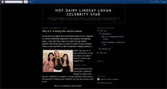 Desktop Screenshot of lindsaylohancelebrity.blogspot.com