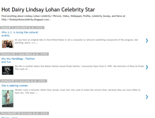 Tablet Screenshot of lindsaylohancelebrity.blogspot.com