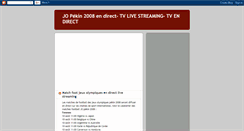 Desktop Screenshot of direct-tv-live.blogspot.com