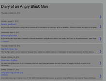 Tablet Screenshot of diaryangryblackman.blogspot.com