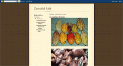 Desktop Screenshot of chocosolfaq.blogspot.com