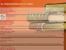Tablet Screenshot of elperiodismoenelperu.blogspot.com