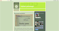 Desktop Screenshot of jjoniec.blogspot.com