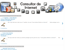 Tablet Screenshot of consultordainternet.blogspot.com