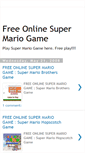 Mobile Screenshot of free-online-super-mario-game.blogspot.com