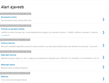 Tablet Screenshot of alariankur.blogspot.com
