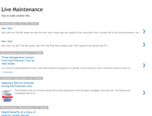 Tablet Screenshot of maintain-lively.blogspot.com