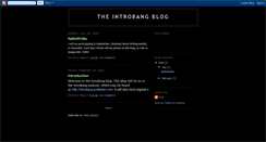 Desktop Screenshot of introbang.blogspot.com