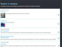 Tablet Screenshot of fantom-indreams.blogspot.com