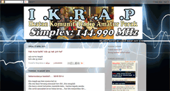 Desktop Screenshot of ikrap.blogspot.com