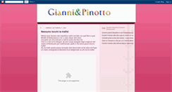 Desktop Screenshot of gianniepinotto.blogspot.com