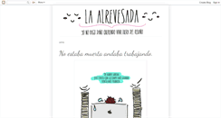 Desktop Screenshot of laalrevesada.blogspot.com