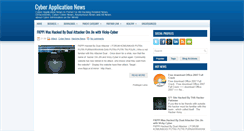 Desktop Screenshot of cyber-application.blogspot.com