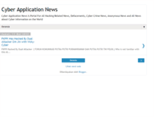 Tablet Screenshot of cyber-application.blogspot.com