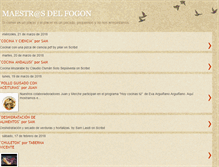 Tablet Screenshot of maestrosdelfogon.blogspot.com