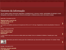 Tablet Screenshot of gestoresdainformacao.blogspot.com