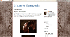 Desktop Screenshot of mavaniesphotography.blogspot.com