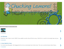 Tablet Screenshot of chuckinglemons.blogspot.com