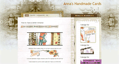 Desktop Screenshot of annashandmadecards.blogspot.com