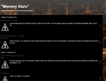 Tablet Screenshot of memorystarsholocaust.blogspot.com