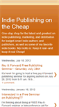 Mobile Screenshot of cheapindieauthor.blogspot.com