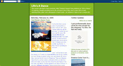 Desktop Screenshot of dancewithlife.blogspot.com