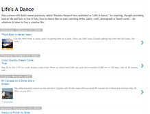 Tablet Screenshot of dancewithlife.blogspot.com