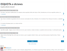 Tablet Screenshot of eskizosaurialibros.blogspot.com