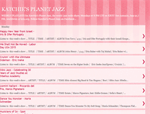 Tablet Screenshot of katchie-planet-jazz-playlists.blogspot.com