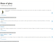 Tablet Screenshot of blazeofglory07.blogspot.com