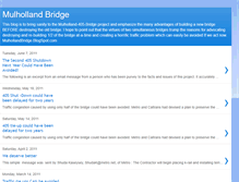 Tablet Screenshot of mulhollandbridge.blogspot.com